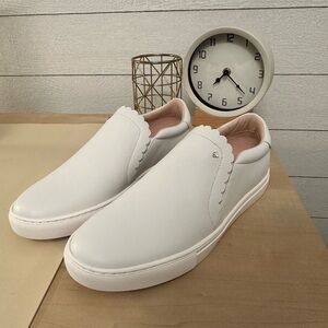 Women's White Slip-On Shoes
